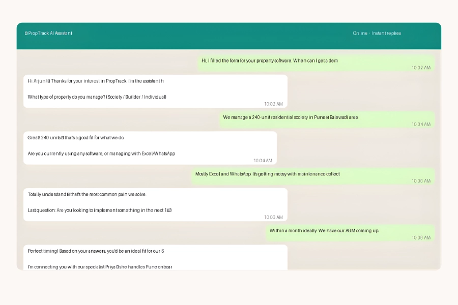 Kova WhatsApp Automation